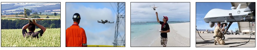 Carreira de piloto de drones