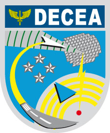 Logotipo do DECEA, um dos órgãos reguladores do Mercado de Drones