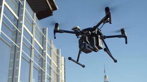 segurança na indústria utilizando Drones