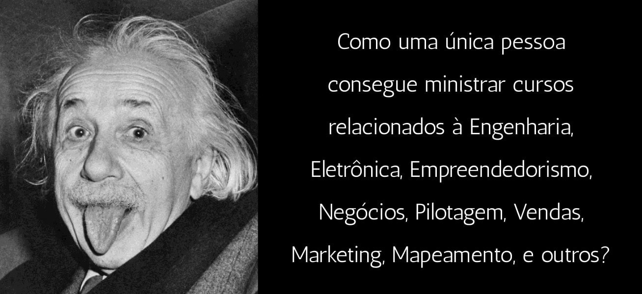 gênio do curso de drone