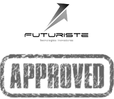 selo de qualidade drone usado Futuriste