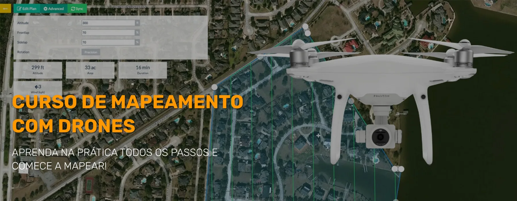 Curso de Mapeamento Aéreo com Drones