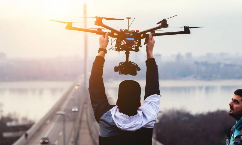carreira de piloto de drones