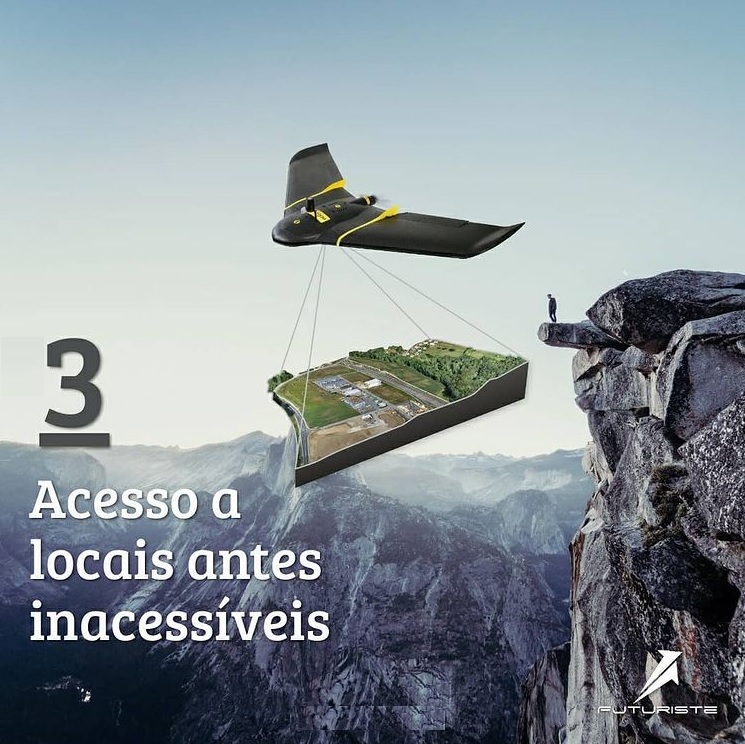 mapeamento aéreo com drones - acesse novos locais