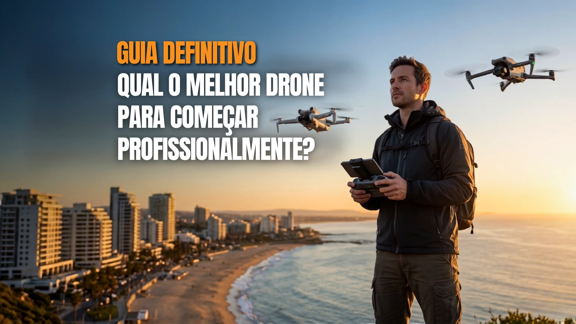 Qual o melhor drone para começar?