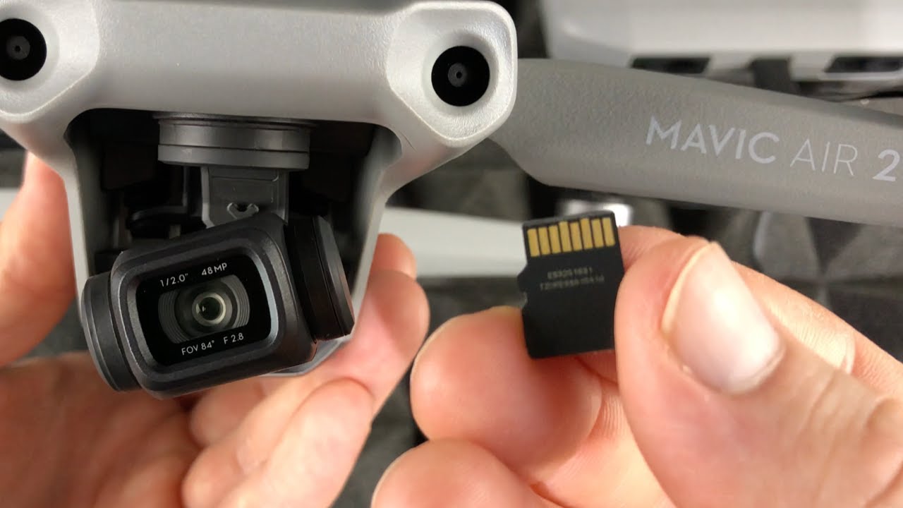 mavic air 2 sd card