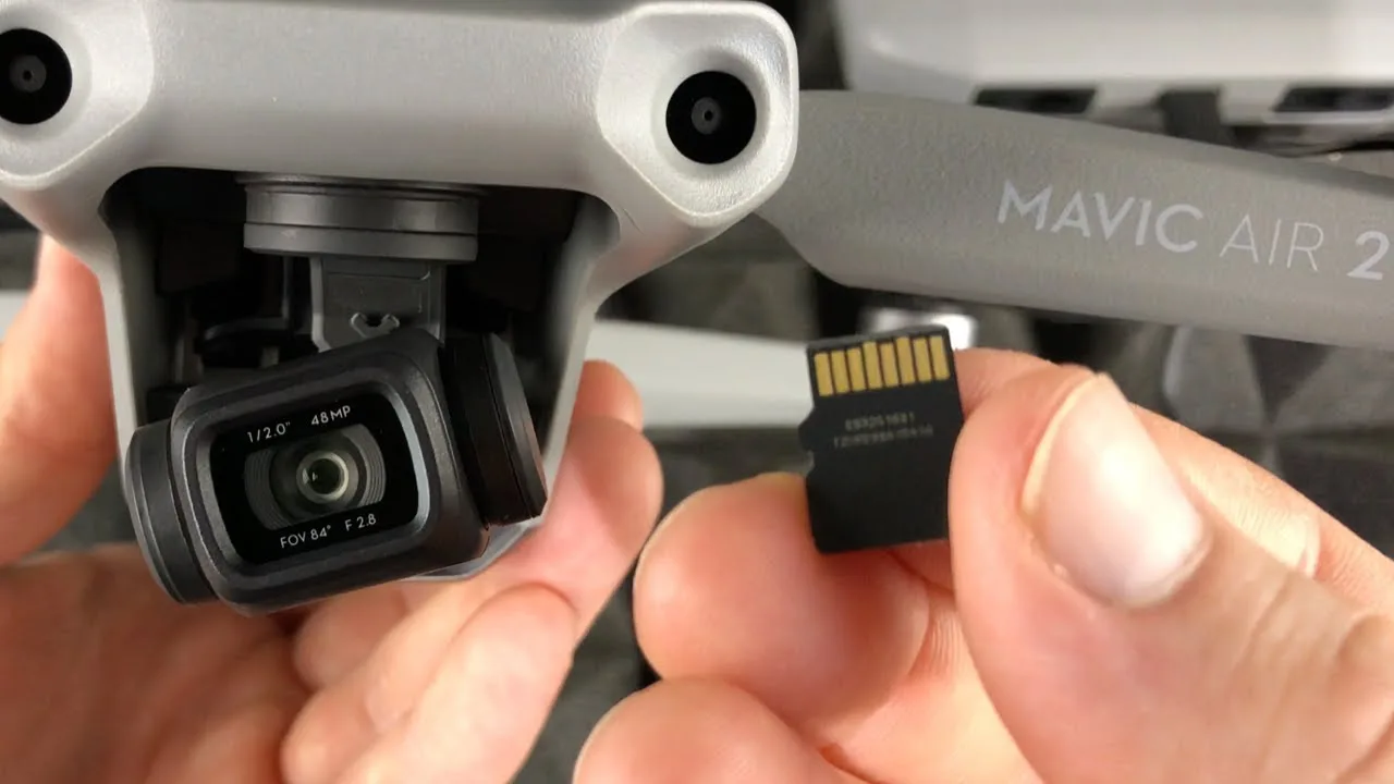 mavic air 2 sd card