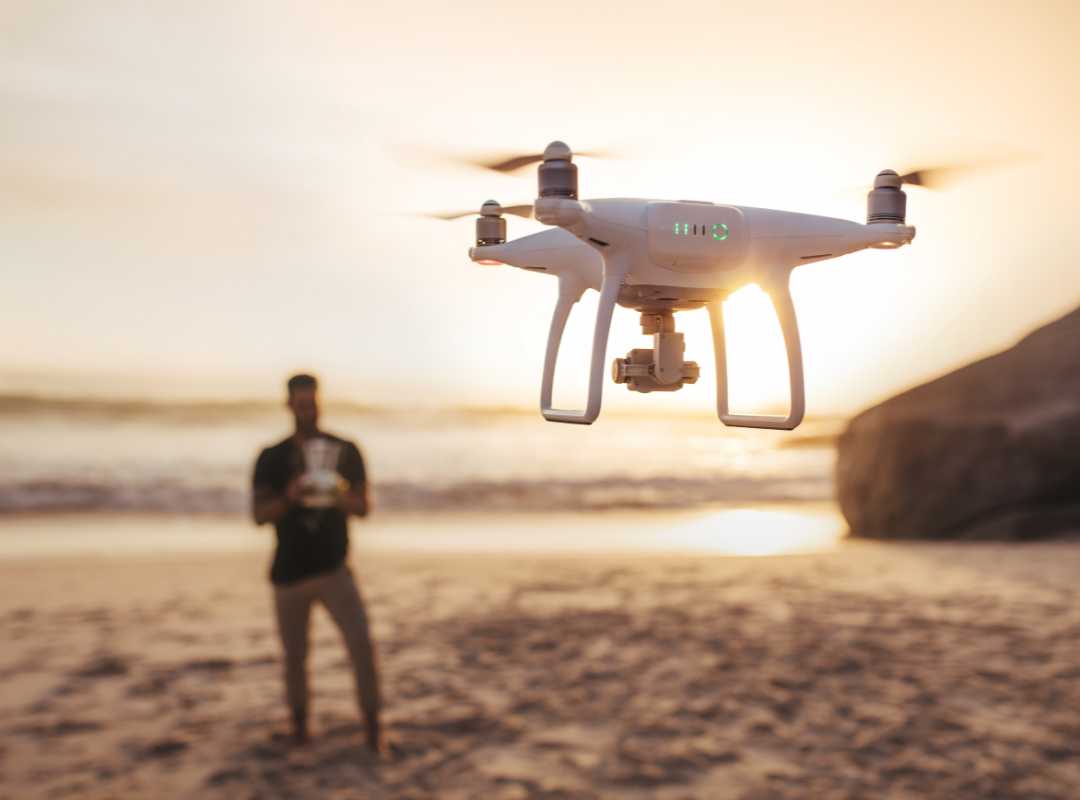 trabalhos com drone - imagens aéreas