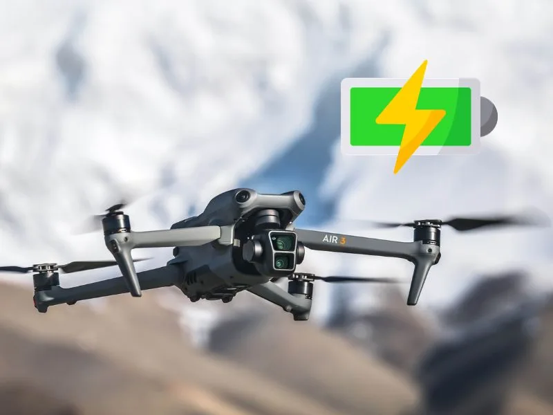 baterias de drones durabilidade