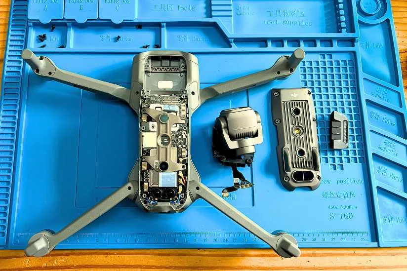 ganhar dinheiro com drones - manutenção