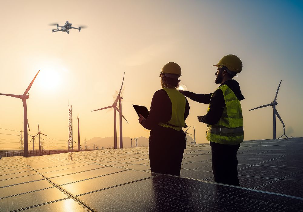 Drone para inspeção no setor de energia
