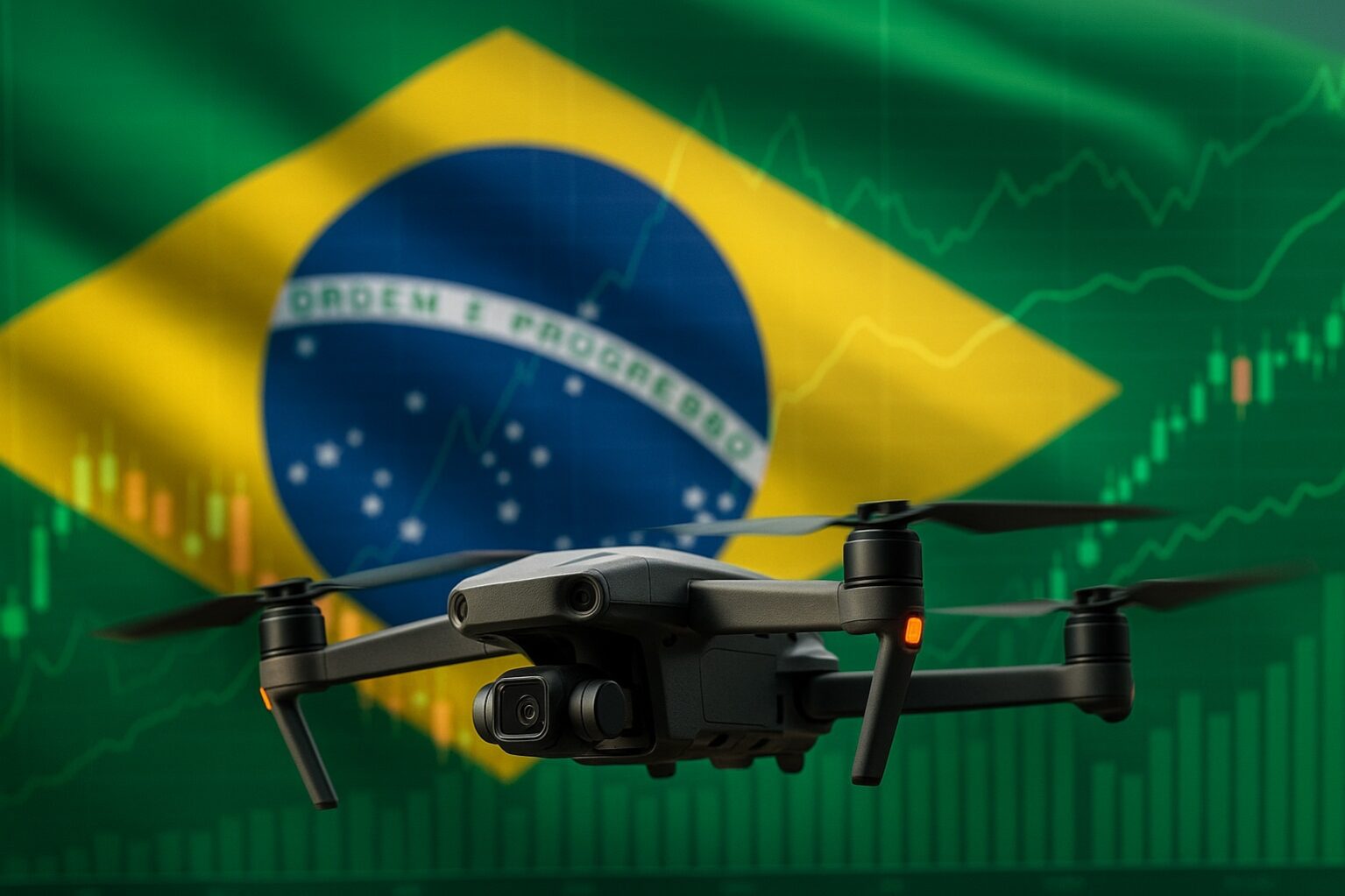 O Mercado de Drones no Brasil – Crescimento, Oportunidades e Aplicações