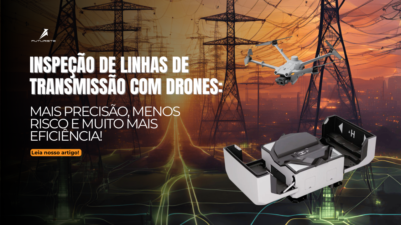 Inspeção de Linha de Transmissão com Drone