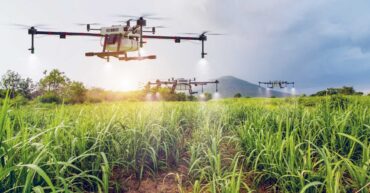 Drones Agrícolas de Pulverização