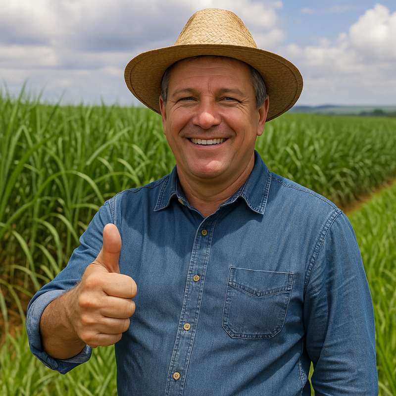 Fazendeiro que usa drones agricolas