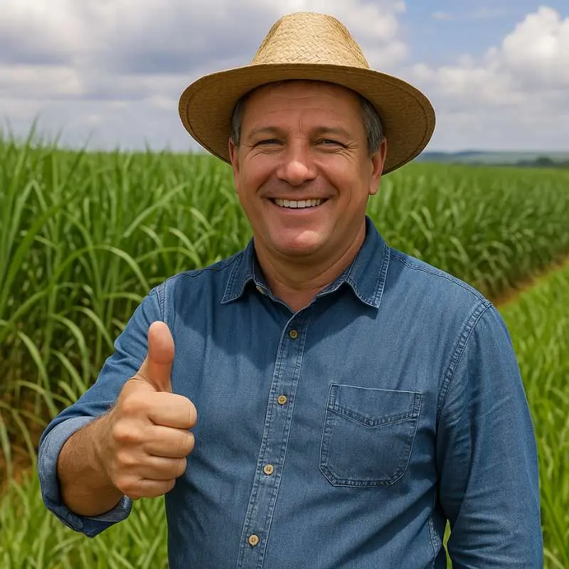 Fazendeiro que usa drones agricolas