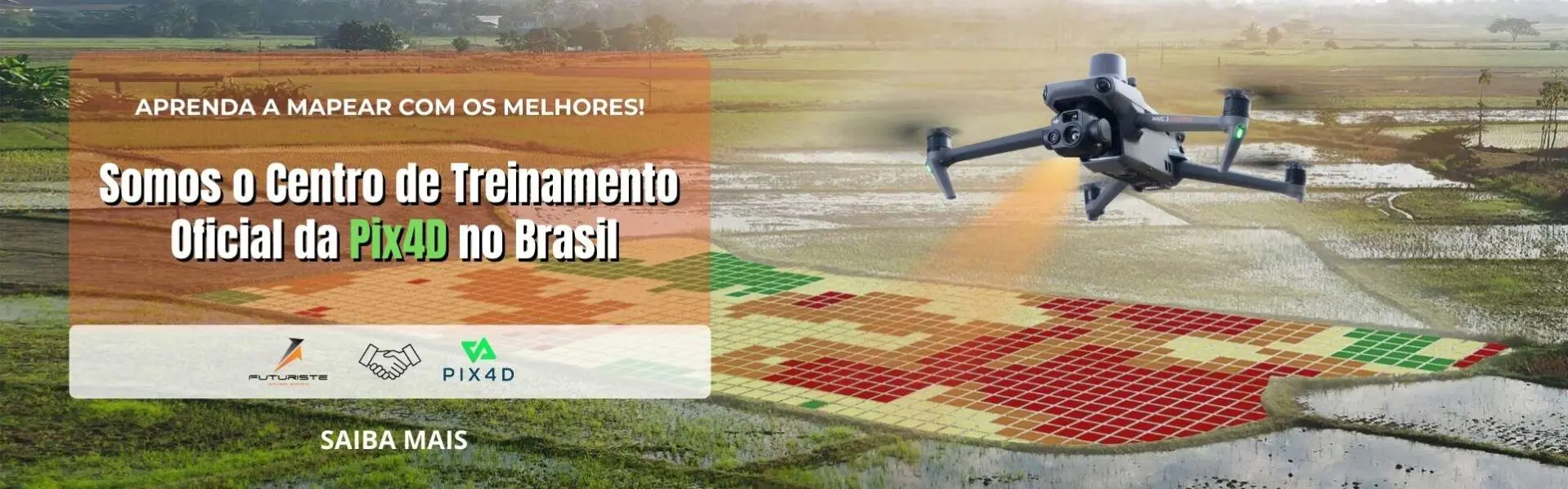 Centro oficial de treinamento Pix4D no Brasil