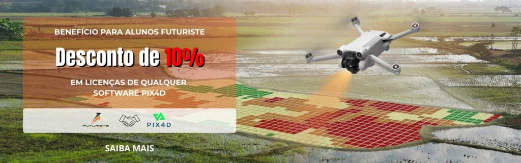 Desconto em licença de softwares pix4d
