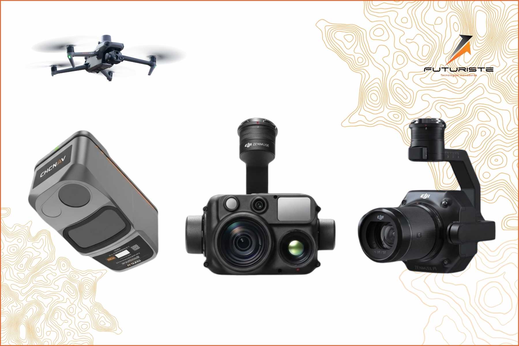 Quando usar RGB, Termal ou LiDAR