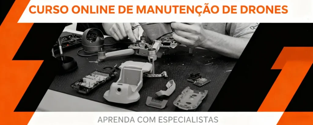 Curso de manutenção de drones DJI