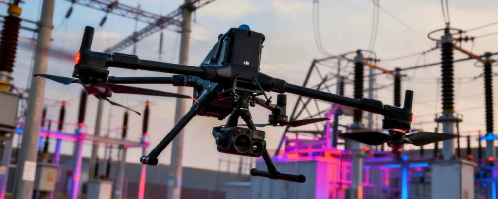 DJI Matrice 400 inspeção termal