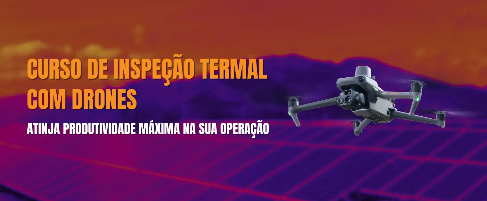 Curso de Inspeção Termal com Drones