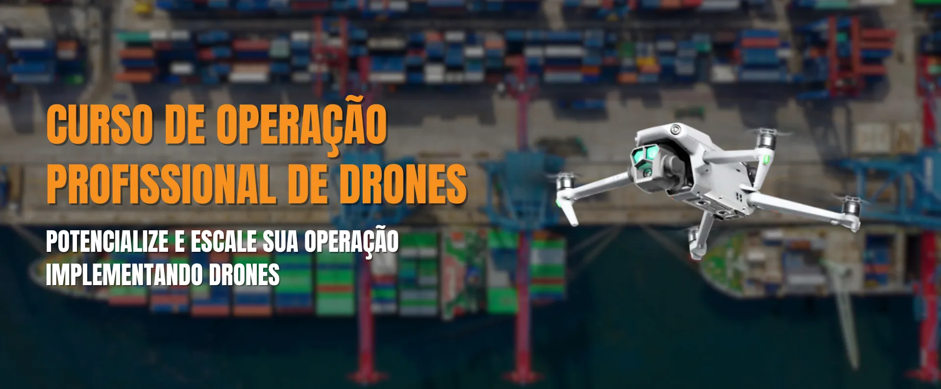 Curso de Operação Profissional de Drones