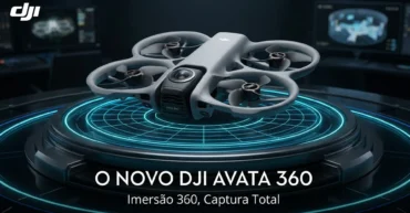 Novo drone DJI, Avata 360