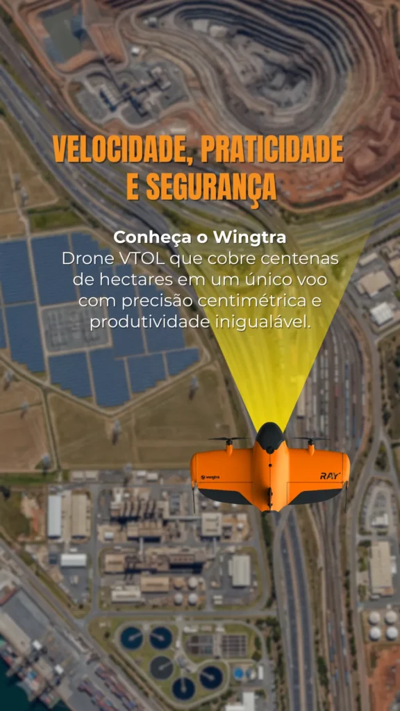 Drone VTOL Wingtra