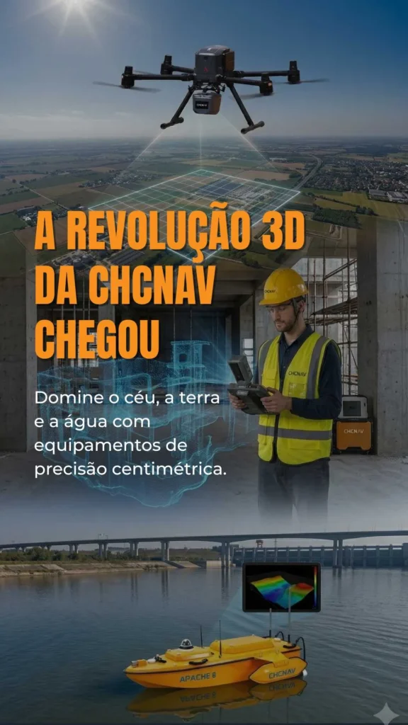 Fornecedor Oficial CHCNAV - Drone, LiDAR e SLAM.