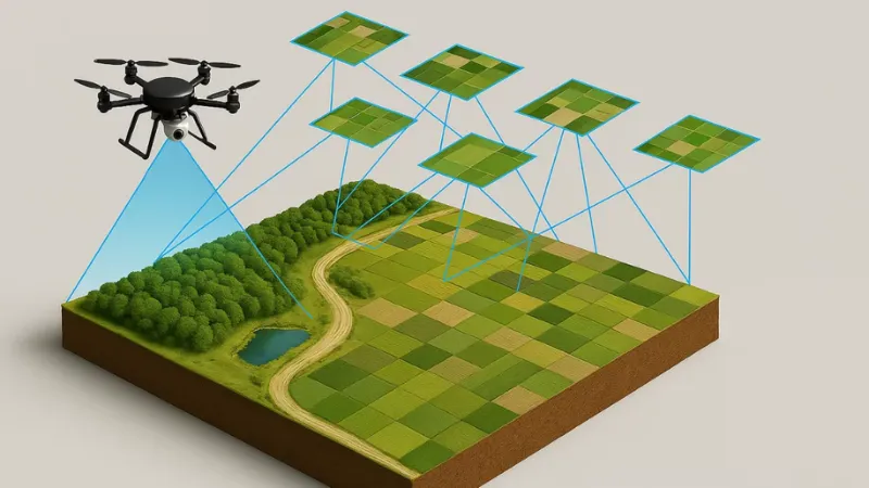 Fotogrametria no Mapeamento Aéreo com Drones