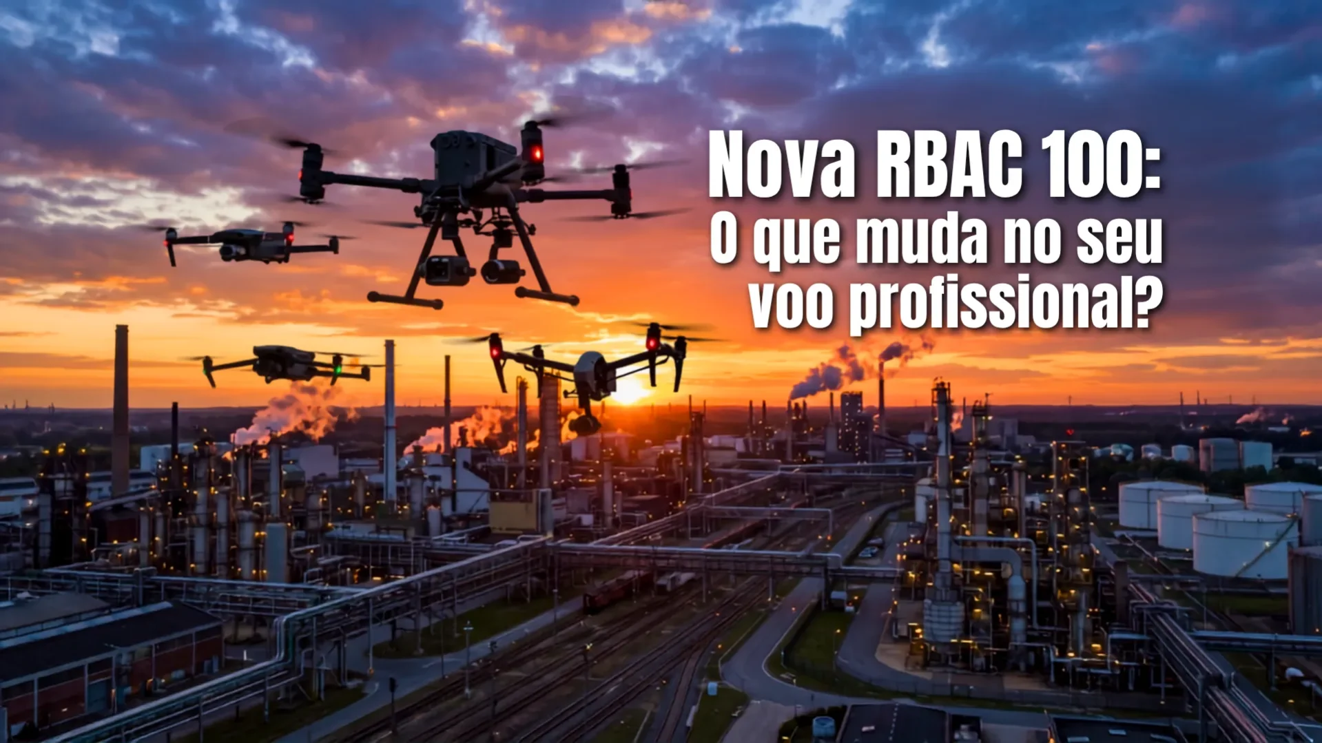 O Novo Guia Prático do RBAC 100: Como o Regulamento por Risco Transforma as Operações com Drones