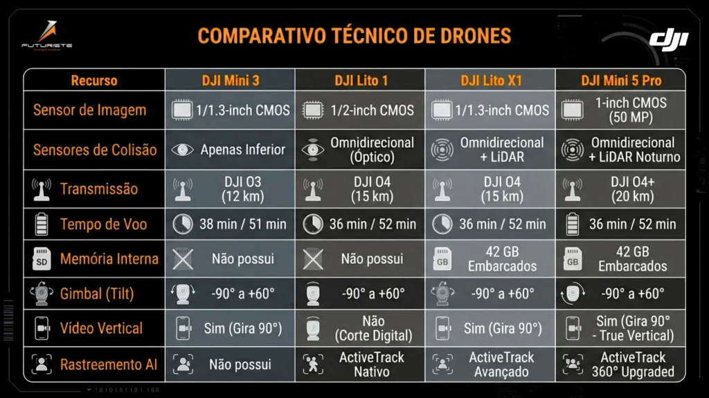 Tabela Lito 1 e Lito X1