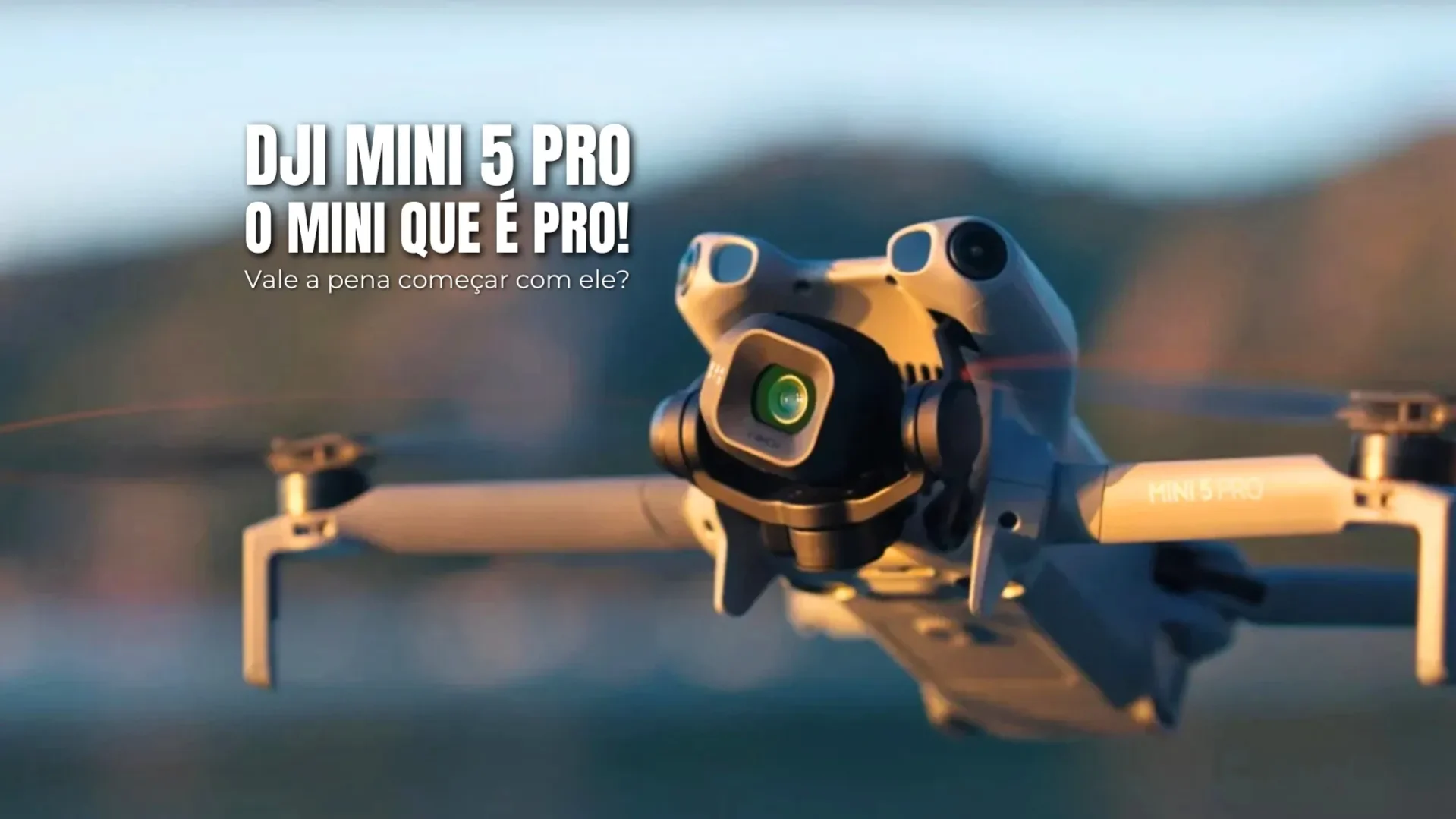 DJI Mini 5 Pro: O Pequeno Gigante que Redefiniu os Trabalhos com Drones Profissionais