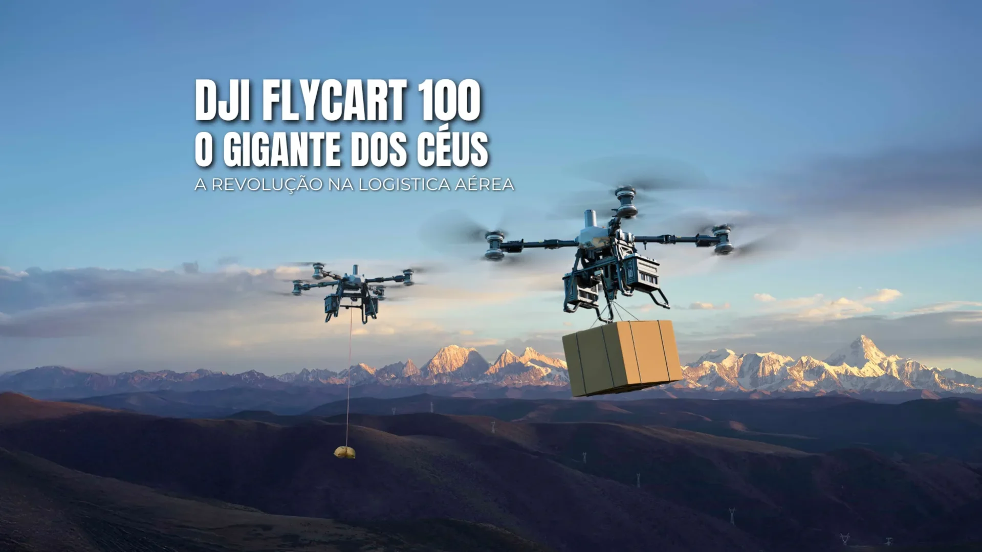 FlyCart 100: A Revolução da Logística de Carga Pesada e Suas Aplicações Industriais