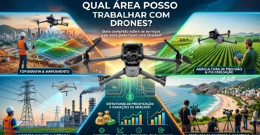 Serviços com drones
