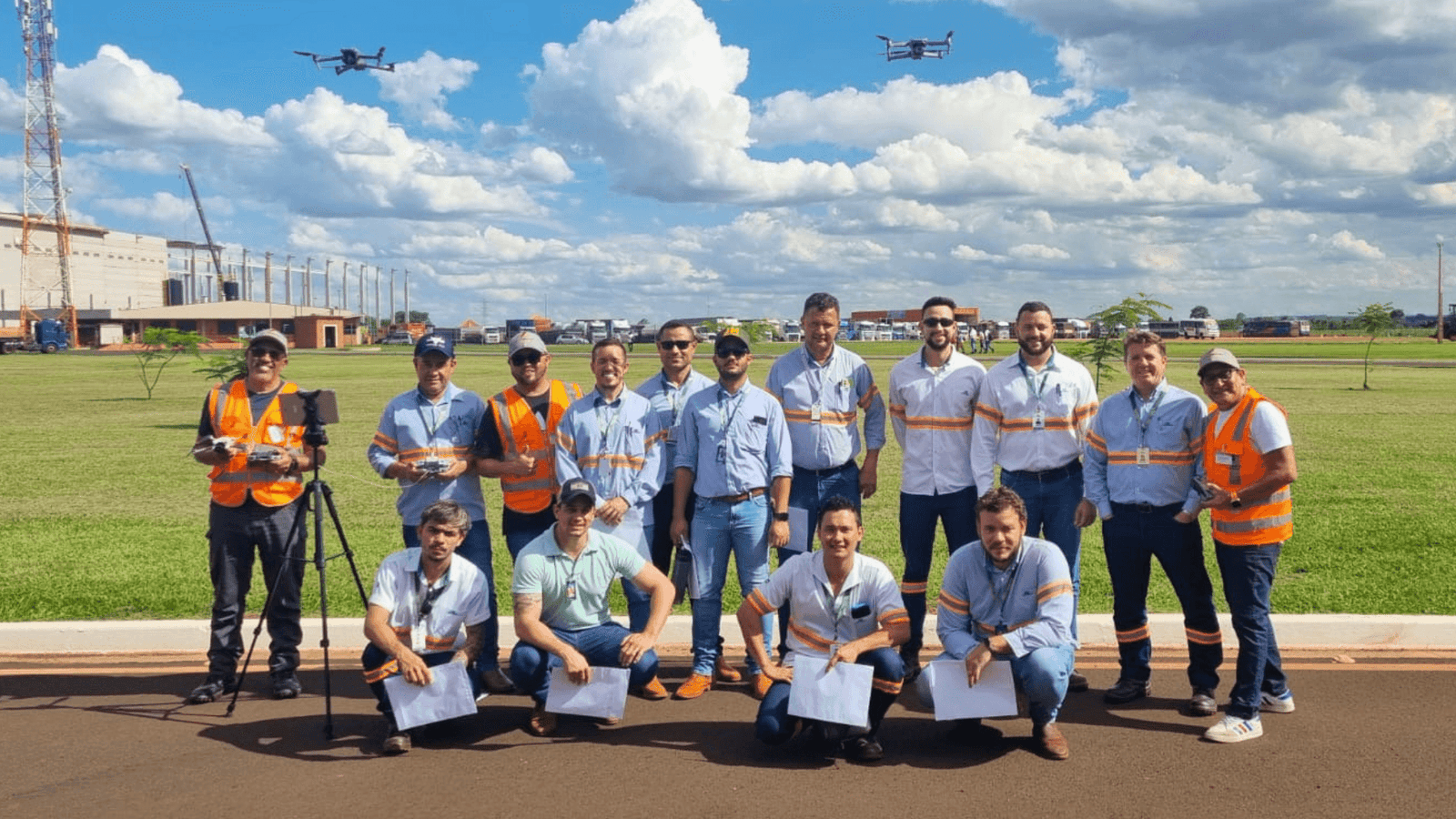 Treinamento in company de pilotagem de drones no Paraná