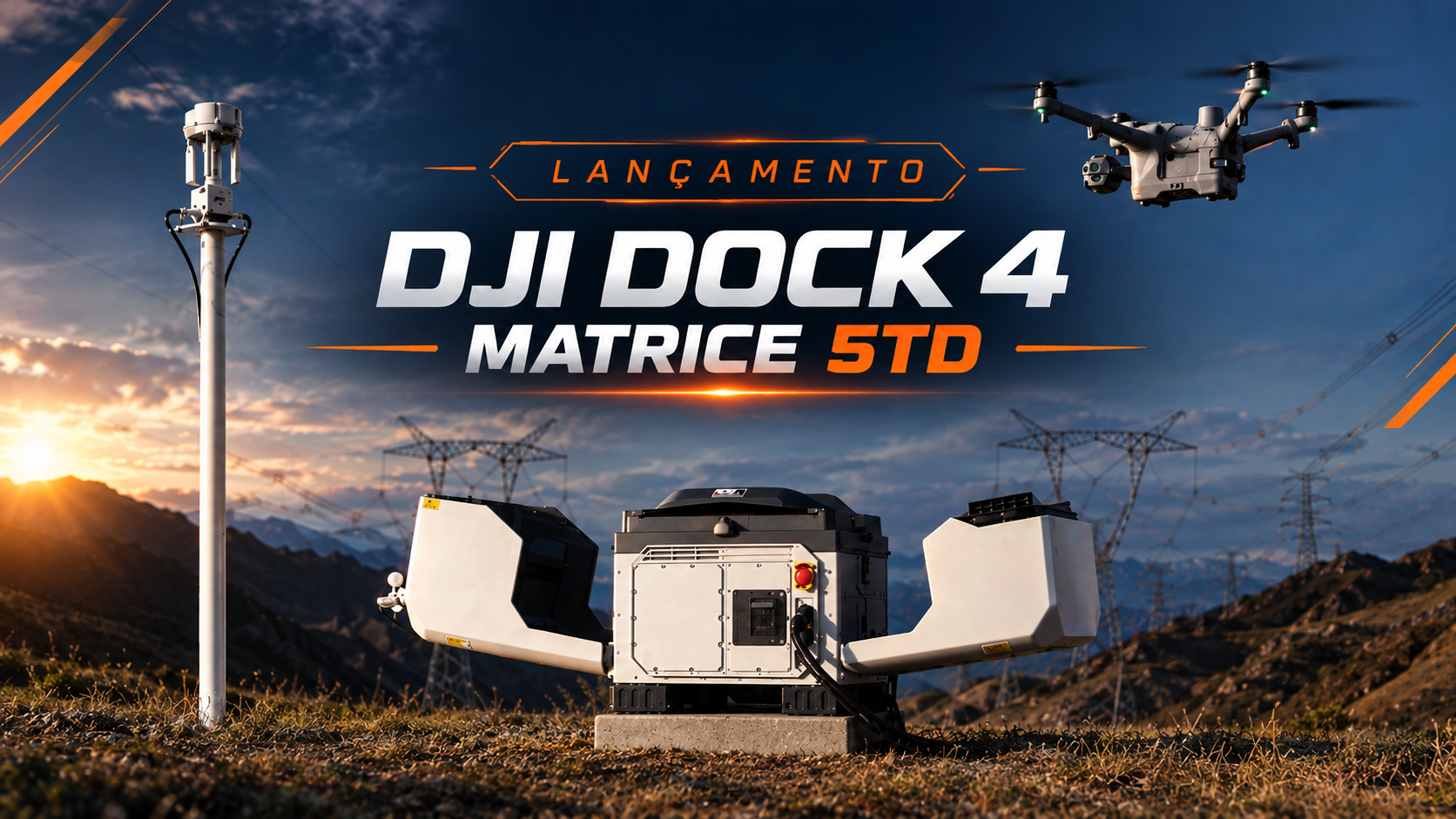 DJI DOCK 4 E DJI MATRICE 5